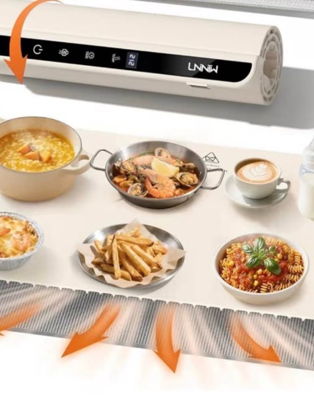 Portable Countertop Food Warmer Mat